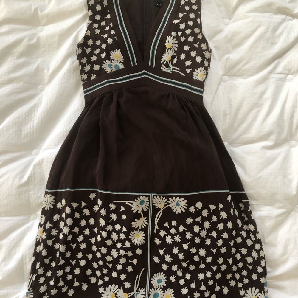 Brown-eyed Susans mini-dress by Anna Sui for Anthropologie